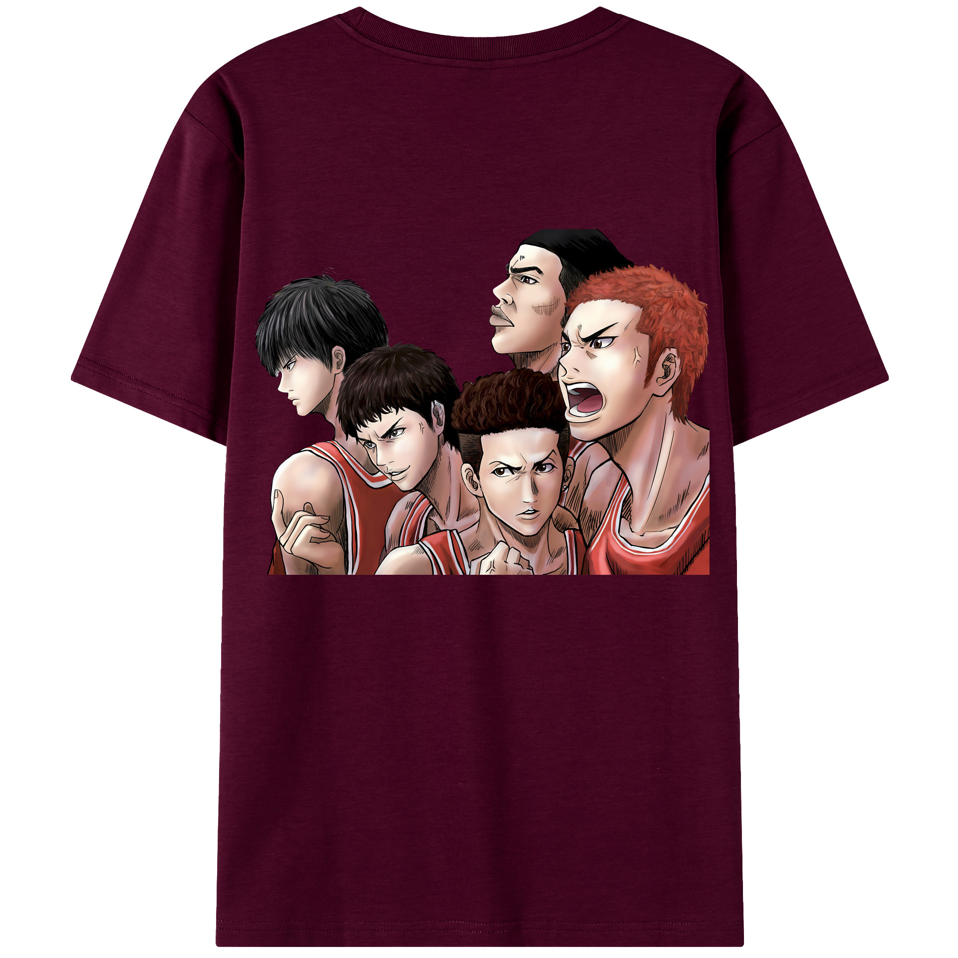 （画像用） SLAM DUNK／スラムダンク レディース半袖Tシャツ(バックプリント)
